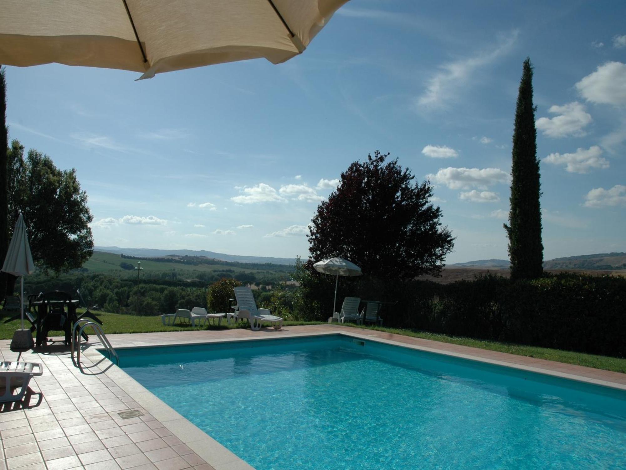 Modern Farmhouse In Pienza With Pool Exterior foto