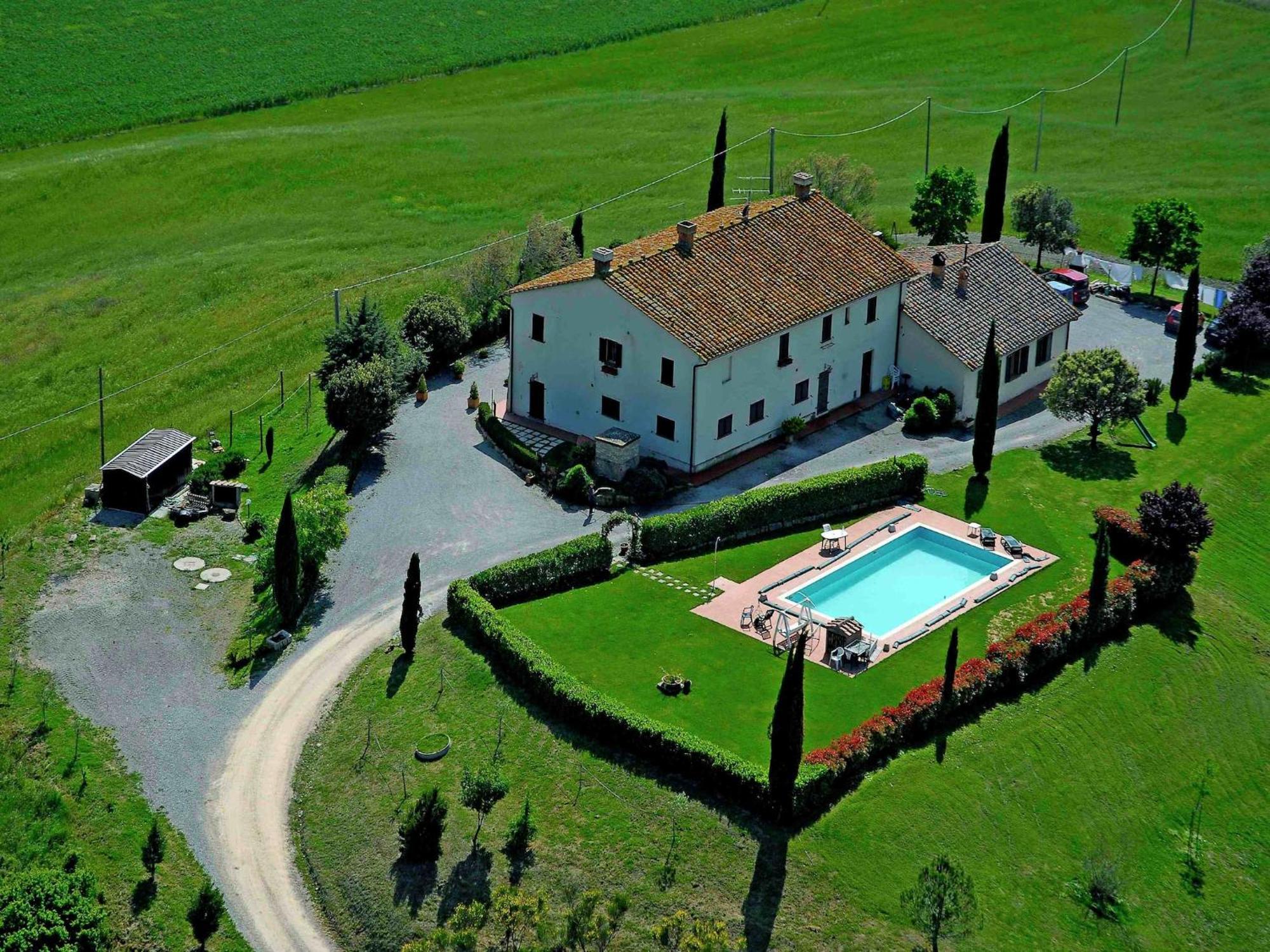 Modern Farmhouse In Pienza With Pool Exterior foto