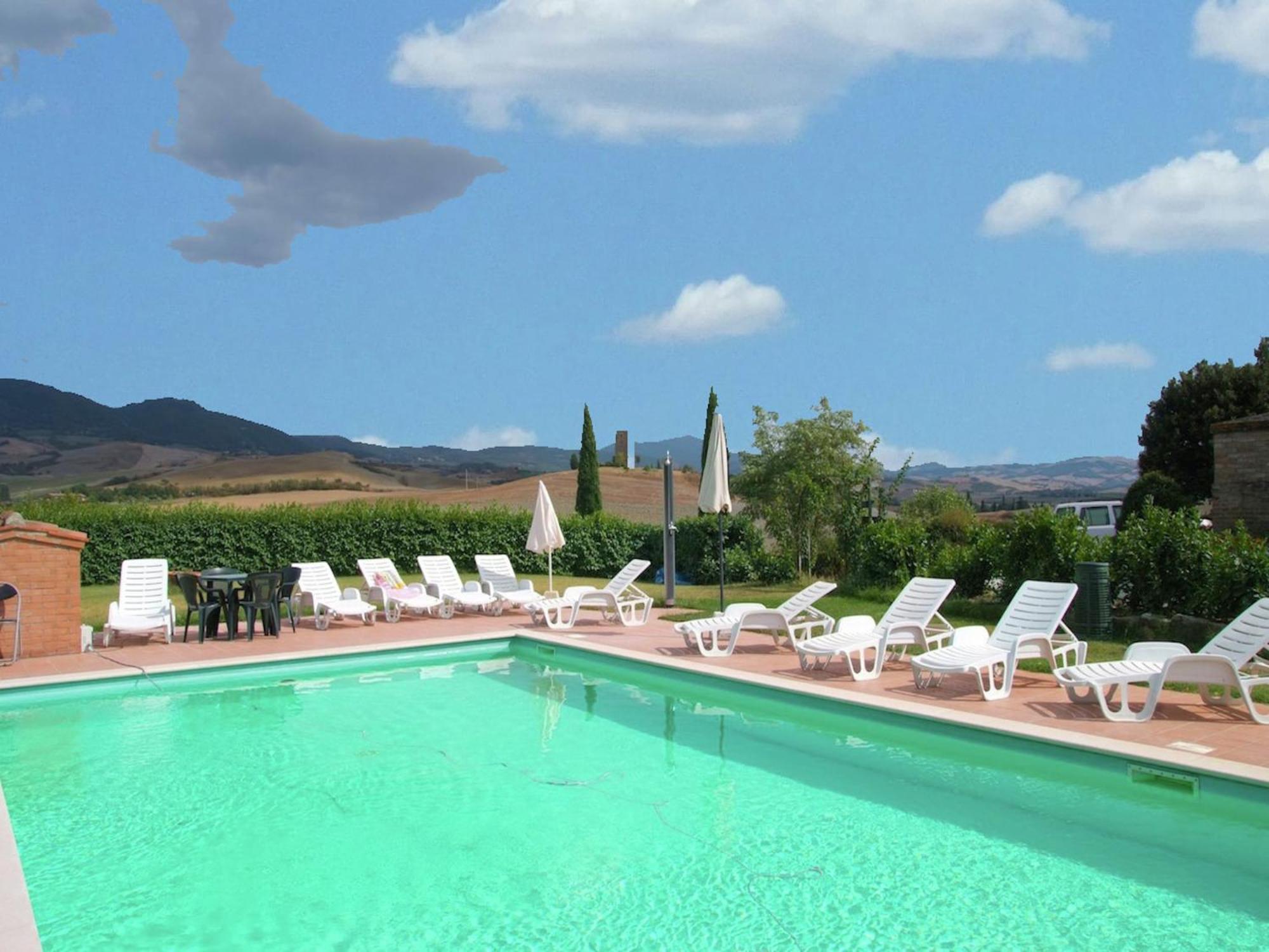 Modern Farmhouse In Pienza With Pool Exterior foto